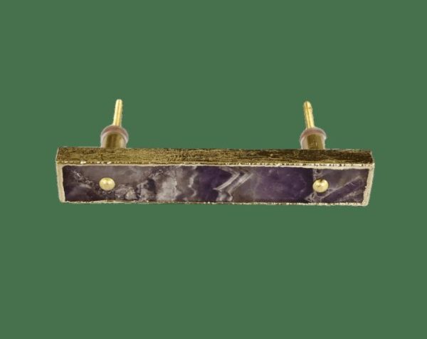 Hardware | Amethyst Agate Cabinet Door Pull Handle – Set Of 4 Decor Hardware