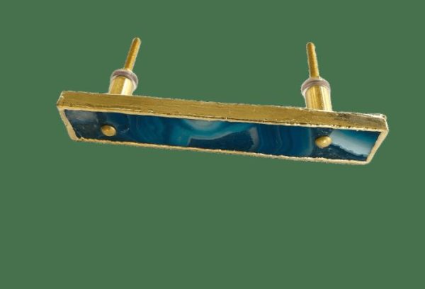 Hardware | Blue Agate Cabinet Door Pull Handle – Set Of 4 Decor Hardware