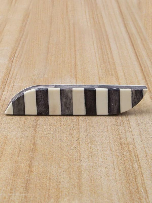 Hardware | Bone-Inlay Curved Cabinet Drawer Pulls Decor Hardware