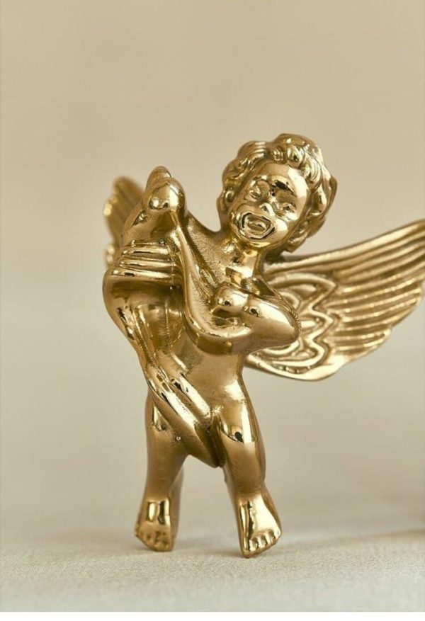 Hardware | Brass Cupid Angelic Cabinet Drawer Knobs – Set Of 2 Decor Hardware