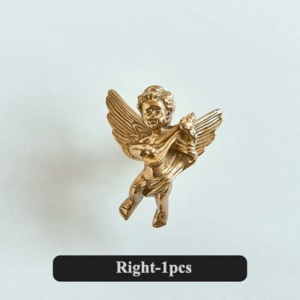 Hardware | Brass Cupid Angelic Cabinet Drawer Knobs – Set Of 2 Decor Hardware