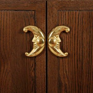 Hardware | Brass Sun And Moon Cabinet Drawer Knobs – Set Of 2 Decor Hardware