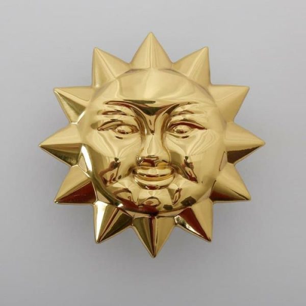 Hardware | Brass Sun And Moon Cabinet Drawer Knobs – Set Of 2 Decor Hardware