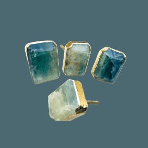 Hardware | Green Fluorite Quartz Cabinet Door Pull Handle – Set Of 4 Decor Hardware