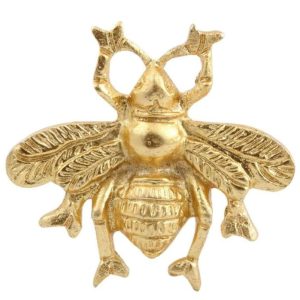 Hardware | Handmade Brass Bumble Bee Cabinet Knob Decor Hardware