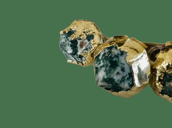 Hardware | Moss Green Agate Cabinet Door Pull Handle – Set Of 4 Decor Hardware