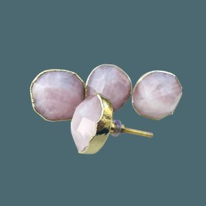 Hardware | Rose Quartz Classic Dresser Cabinet Handle Knobs – Set Of 4 Decor Hardware