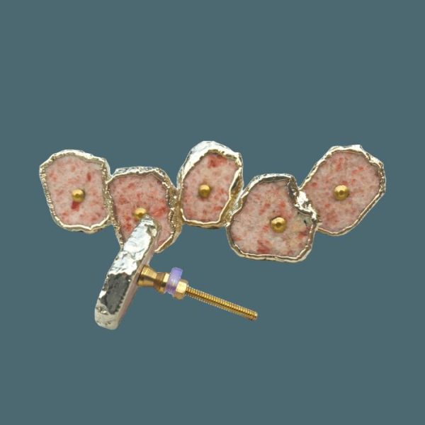 Hardware | Sunstone Agate Cabinet Door Pull Handle – Set Of 6 Decor Hardware