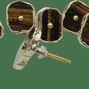 Hardware | Tiger Quartz Cabinet Door Pull Handle – Set Of 6 Decor Hardware