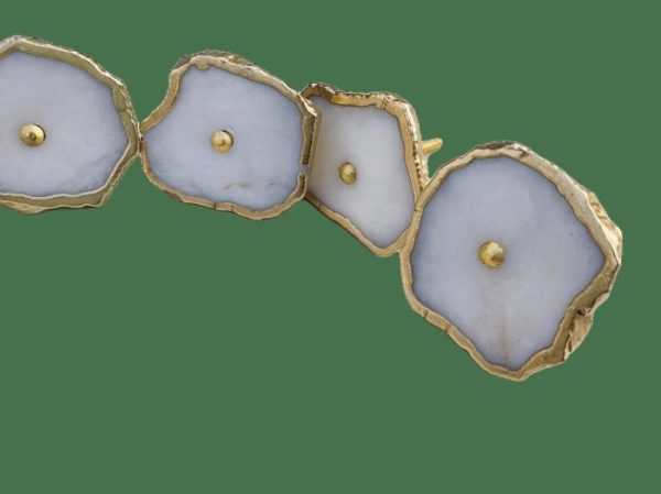 Hardware | White Agate Cabinet Door Pull Handle – Set Of 6 Decor Hardware