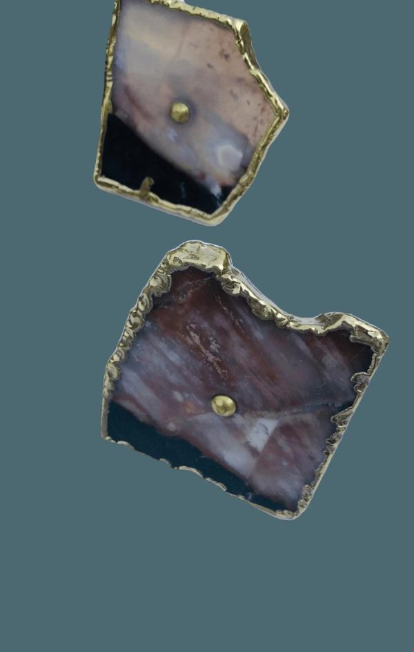 Hardware | Zebra Agate Cabinet Door Pull Handle – Set Of 6 Decor Hardware