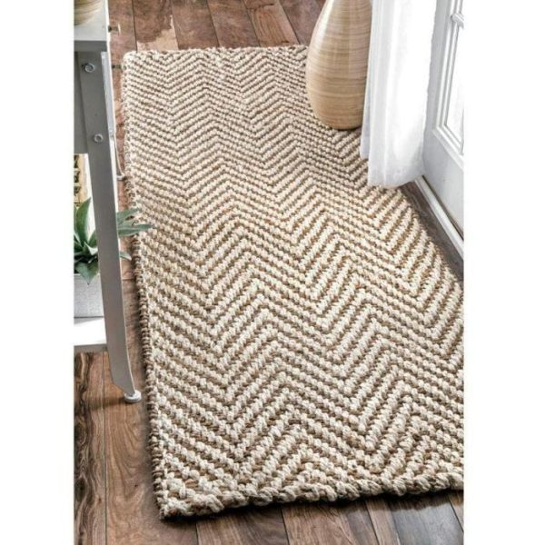 Jute Rugs | Chevron Runner Jute Rug Jute Rugs Jute Rugs