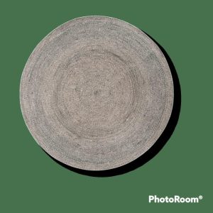 Jute Rugs | Classic Gray Round Jute Rug, 2′ x 2′ Jute Rugs Jute Rugs