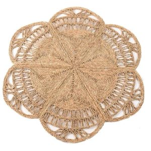 Jute Rugs | Farmhouse Braided Jute Rug, 2′ x 2′ Jute Rugs Jute Rugs