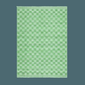 Jute Rugs | Green Checkered Jute Rug With Fringe, 2′ x 3′ Jute Rugs Jute Rugs