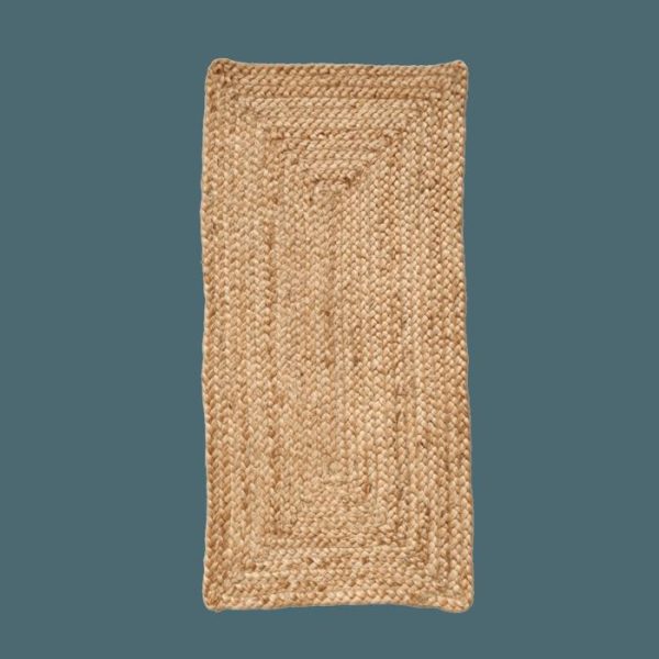 Jute Rugs | Natural Braided Rectangular Jute Rug, 2′ x 3′ Jute Rugs Jute Rugs