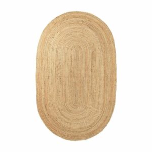 Jute Rugs | Natural Oval Jute Rug, 2′ x 3′ Jute Rugs Jute Rugs