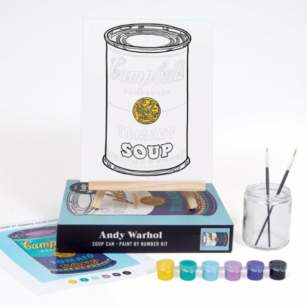 Lifestyle | Andy Warhol Soup Can Paint By Number Kit Home Decoration Lifestyle