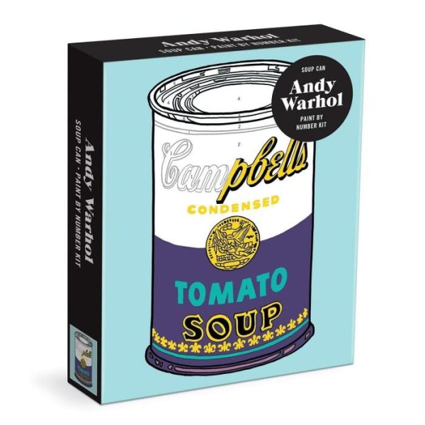 Lifestyle | Andy Warhol Soup Can Paint By Number Kit Home Decoration Lifestyle