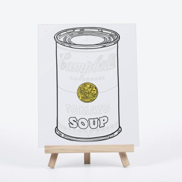 Lifestyle | Andy Warhol Soup Can Paint By Number Kit Home Decoration Lifestyle