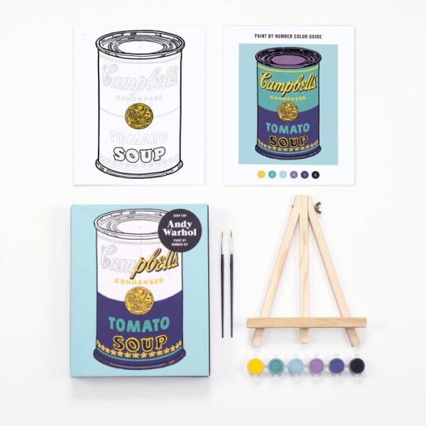 Lifestyle | Andy Warhol Soup Can Paint By Number Kit Home Decoration Lifestyle