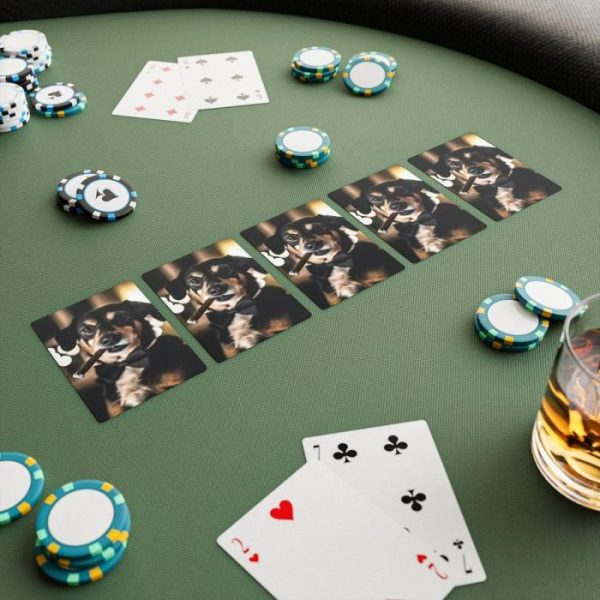 Lifestyle | Cigar Dog Poker Cards, 2.5" x 3.7" Home Decoration Lifestyle