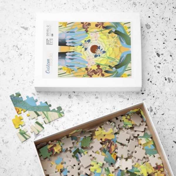 Lifestyle | Come With Me Blue Hands Puzzle Home Decoration Lifestyle