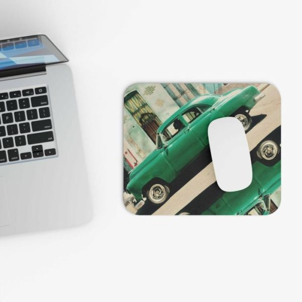 Lifestyle | Cuban Mouse Pad (Rectangle), 9" × 8" Home Decoration Lifestyle