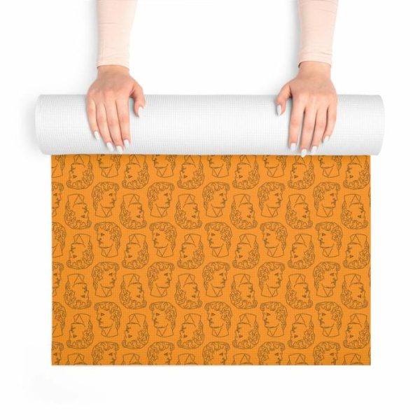 Lifestyle | David Busts Foam Yoga Mat, 24" x 72" Home Decoration Lifestyle