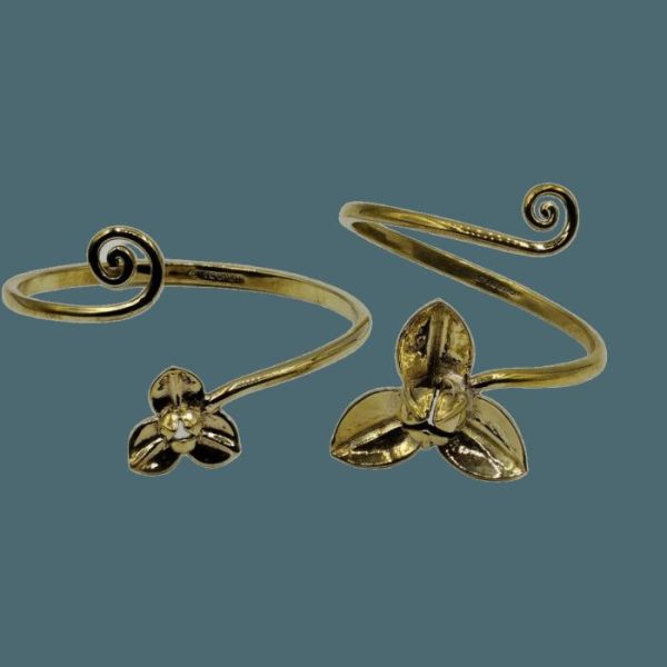 Lifestyle | Recycled Bullet Brass Flower Bangle – Swirly Home Decoration Lifestyle