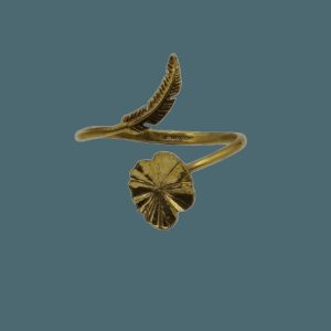 Lifestyle | Recycled Bullet Brass Lotus Leaf Bangle Home Decoration Lifestyle