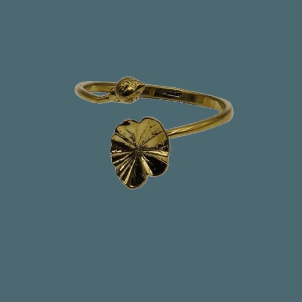 Lifestyle | Recycled Bullet Brass Lotus Leaf Bangle Home Decoration Lifestyle