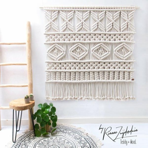 Macrame Wall Art | Ava Large Macrame Wall Hanging Macrame Wall Art Macrame Wall Art