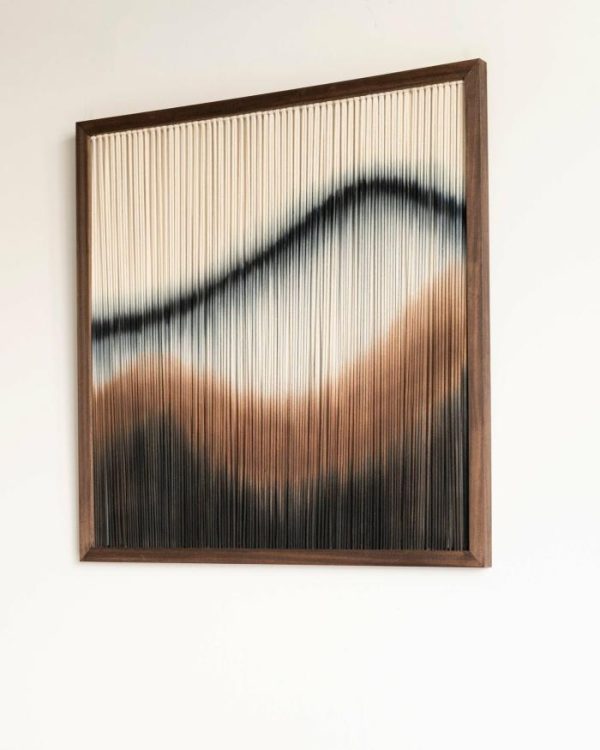 Macrame Wall Art | Contemporary Wall Art Tapestry – Flow I Macrame Wall Art Macrame Wall Art