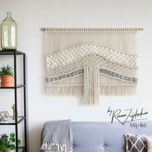 Macrame Wall Art | Raw River Large Macrame Wall Hanging Macrame Wall Art Macrame Wall Art