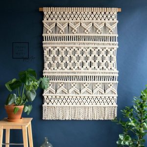 Macrame Wall Art | Vivian Large Macrame Wall Hanging Macrame Wall Art Macrame Wall Art