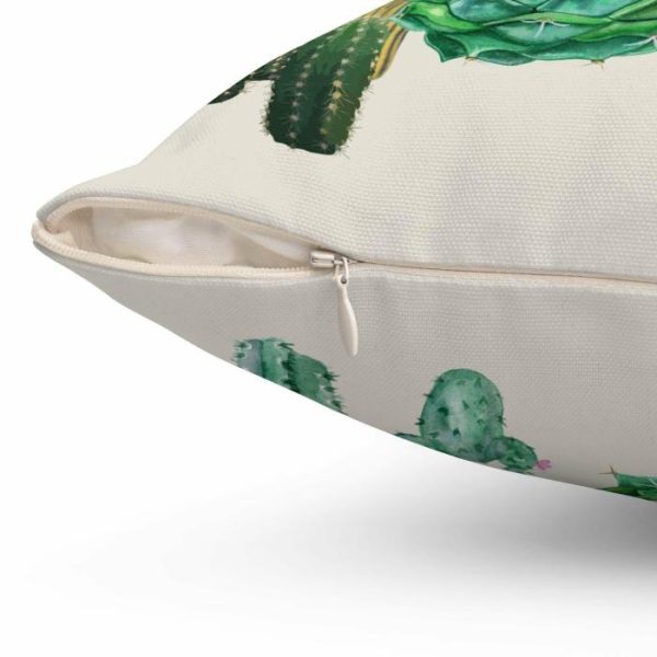 One Of A Kind Pillows | Cacti Family Vintage Inspired Throw Pillow One Of A Kind Pillows One Of A Kind Pillows