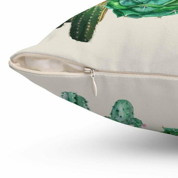 One Of A Kind Pillows | Cacti Family Vintage Inspired Throw Pillow One Of A Kind Pillows One Of A Kind Pillows