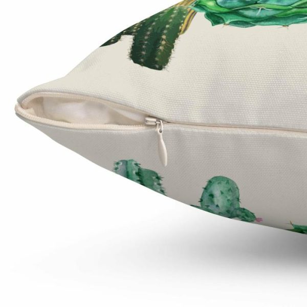 One Of A Kind Pillows | Cacti Family Vintage Inspired Throw Pillow One Of A Kind Pillows One Of A Kind Pillows