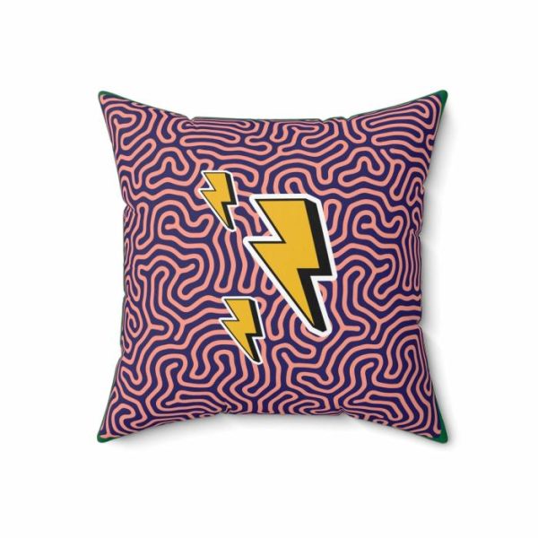 One Of A Kind Pillows | Funky Lightning Throw Pillow One Of A Kind Pillows One Of A Kind Pillows