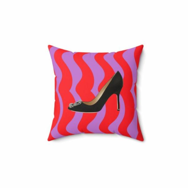 One Of A Kind Pillows | Monalo Heels Pop Inspired Accent Throw Pillow One Of A Kind Pillows One Of A Kind Pillows