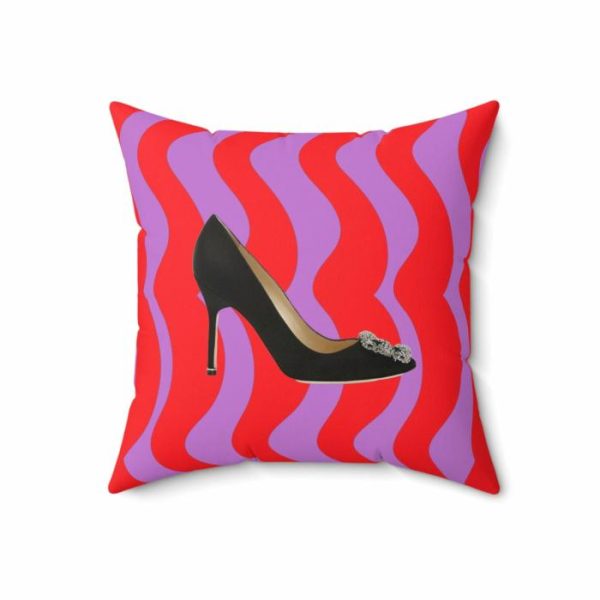 One Of A Kind Pillows | Monalo Heels Pop Inspired Accent Throw Pillow One Of A Kind Pillows One Of A Kind Pillows