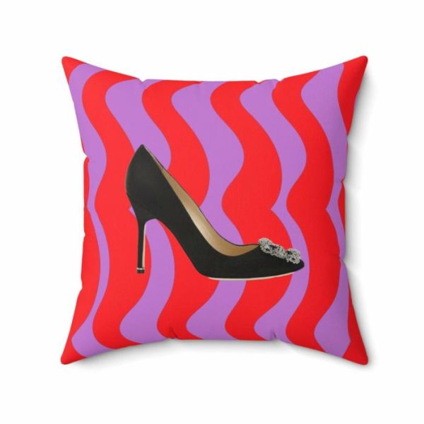 One Of A Kind Pillows | Monalo Heels Pop Inspired Accent Throw Pillow One Of A Kind Pillows One Of A Kind Pillows