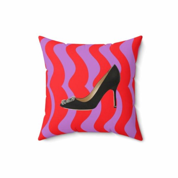 One Of A Kind Pillows | Monalo Heels Pop Inspired Accent Throw Pillow One Of A Kind Pillows One Of A Kind Pillows