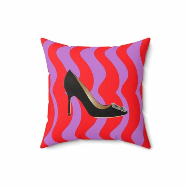 One Of A Kind Pillows | Monalo Heels Pop Inspired Accent Throw Pillow One Of A Kind Pillows One Of A Kind Pillows