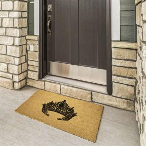 Outdoor | The Crown Door Mat, 36×24 Home Decoration Outdoor