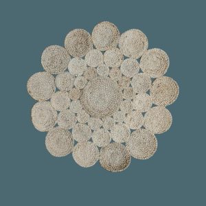 Round Rugs | Circles Round Jute Rug – Natural, 2′ x 2′ Jute Rugs Jute Rugs