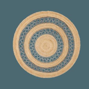 Round Rugs | Gray Loop Natural Round Jute Rug, 2′ x 2′ Jute Rugs Jute Rugs