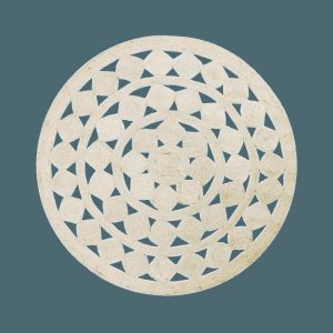 Round Rugs | Mini Square Round Jute Rug – White, 3′ x 3′ Jute Rugs Jute Rugs