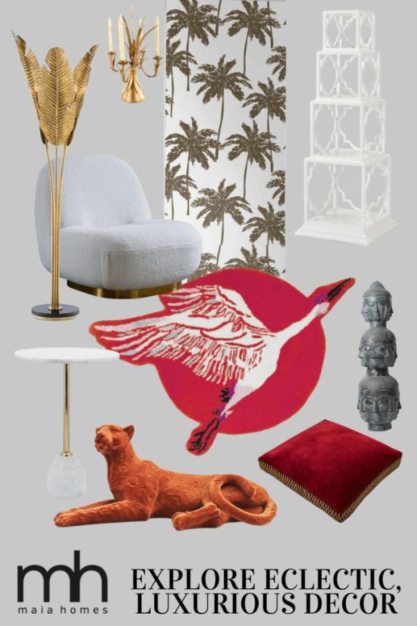 Round Rugs | Red Chinoiserie Crane Over The Sun Hand Tufted Wool Rug, 3′ x 3′ Hand Tufted Wool Rugs Hand Tufted Wool Rugs